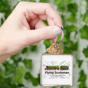 Porte-clés Volant Scotsman Steam Train Anglais Locomotive