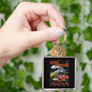 Porte-clés Volant Scotsman Steam Train Anglais Locomotive