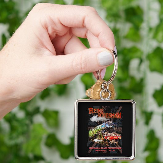 Porte-clés Volant Scotsman Steam Train Anglais Locomotive