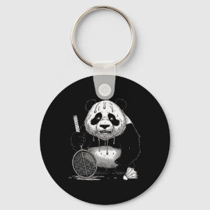 Porte-clés Volants de badminton Panda Animaux