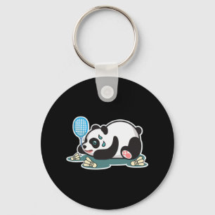 Porte-clés Volants de badminton Panda Animaux