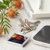 Porte-clés Volcan hawaïen (Côté)