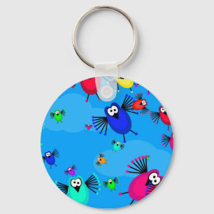 Porte-clés Volée des oiseaux