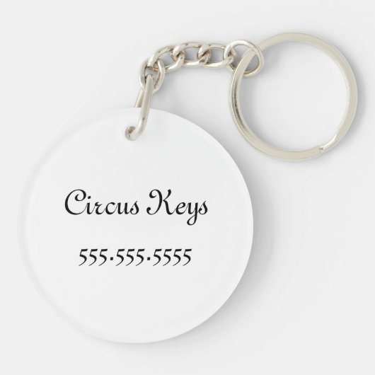 Porte-clés Voler aux tailles (Dos)