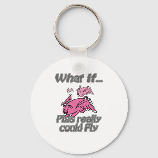 Porte-clés Voler des cochons