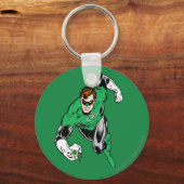 Porte-clés Voler vers l'avant de la lanterne verte (Recto)