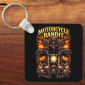 Porte-clés Voleur à moto (Recto)
