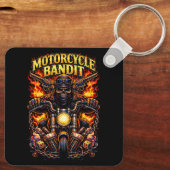 Porte-clés Voleur à moto (Verso)