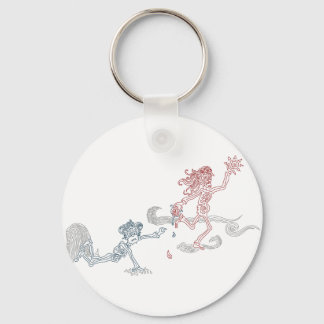 Porte-clés voleur de singe