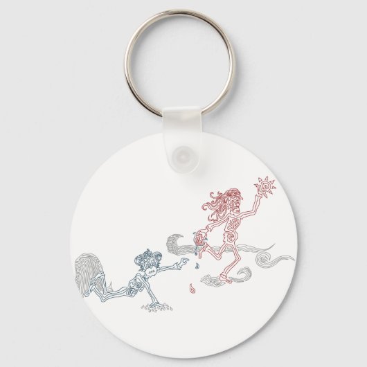 Porte-clés voleur de singe (Recto)