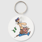Porte-clés Voleur volant de l'argent (Recto)