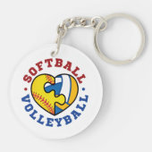 Porte-clés Volley-ball (Dos)