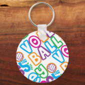 Porte-clés Volley-ball 365 Jours Par An (Recto)