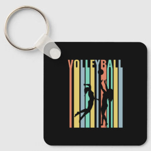 Porte-clés Volley-ball Beachvolleyball Retro