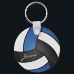 Porte-clés Volley-ball bleu, blanc et noir<br><div class="desc">Porte - clé de volley-ball bleu, blanc et noir prêt à vous personnaliser. Vous pouvez le personnaliser avec votre nom d'autographe. Beaucoup de couleurs sont disponibles... si vous ne trouvez pas votre couleur, contactez-moi pour obtenir de l'aide. Remarque : Toutes les zones de modèle n'ont pas besoin d'être modifiées. 📌...</div>