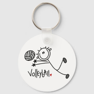 Porte-clés Volley-ball de base à bascule masculin