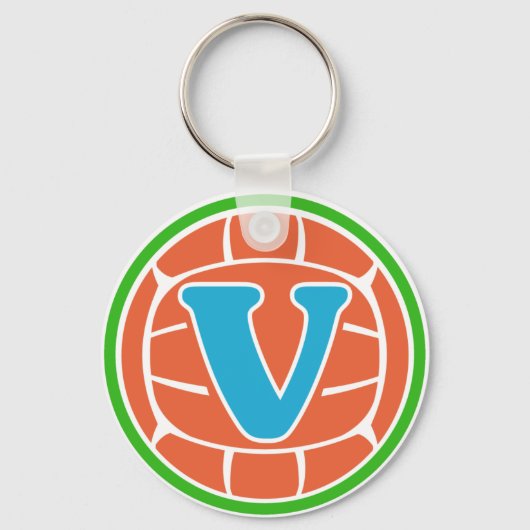 Porte-clés Volley-ball de plage Allaire (Recto)