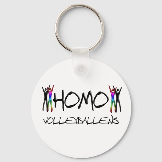 Porte-clés Volley-ball Homo (Recto)
