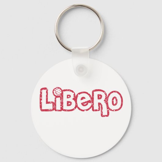 Porte-clés Volley-ball Libero (Recto)
