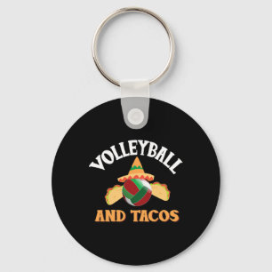Porte-clés Volley Et Tacos Drôle Taco