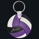 Porte-clés Volley violet, blanc et noir<br><div class="desc">Porte - clé de volleyball violet, blanc et noir prêt à vous personnaliser. Vous pouvez le personnaliser avec votre nom d'autographe. Beaucoup de couleurs sont disponibles... si vous ne trouvez pas votre couleur, contactez-moi pour obtenir de l'aide. 📌 Si vous avez besoin d'une personnalisation plus poussée, cliquez sur le bouton...</div>