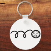 Porte-clés volleyball (Recto)