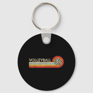 Porte-clés Volleyball Cool rétro Ados Vintages Adultes Volley