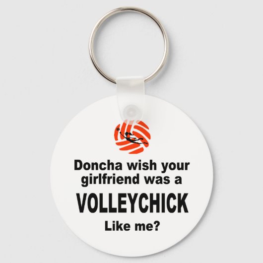 Porte-clés VolleyChick Doncha (Recto)