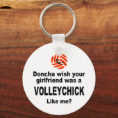 Porte-clés VolleyChick Doncha (Recto)