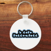 Porte-clés VolleyChick I Love Volleyball ASL (Recto)