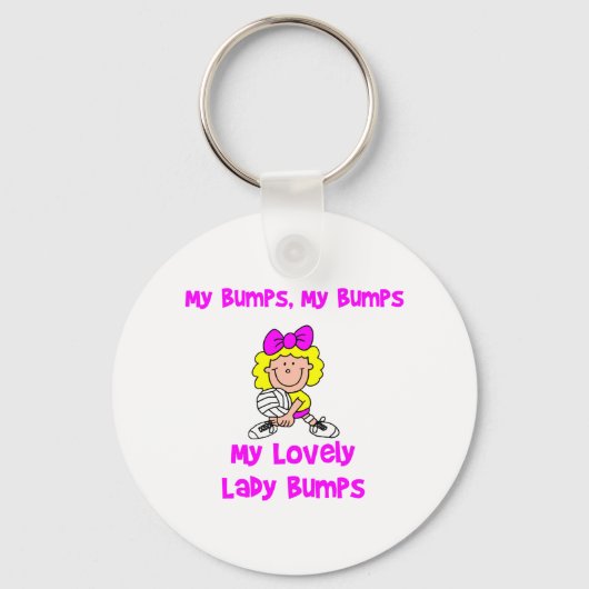 Porte-clés VolleyChick My Bumps (Recto)