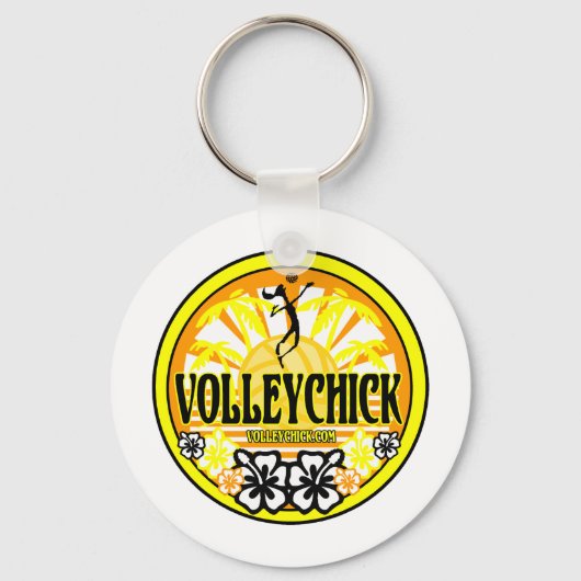 Porte-clés VolleyChickSunshine (Recto)