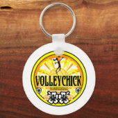 Porte-clés VolleyChickSunshine (Recto)