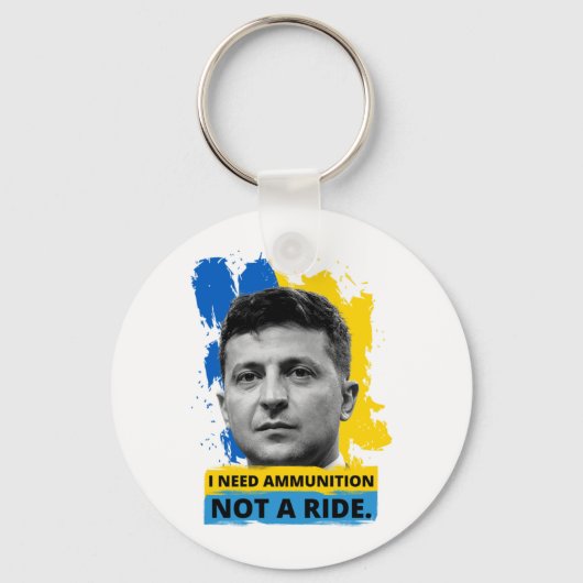 Porte-clés Volodymyr Zelensky (Recto)