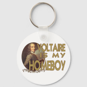 Porte-clés Voltaire est mon Homeboy