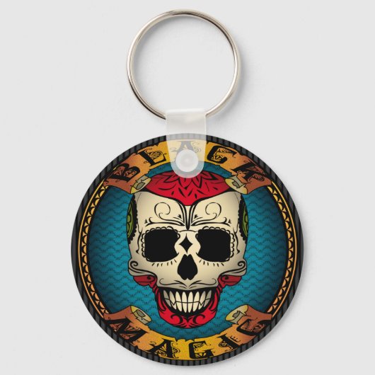 Porte-clés Voodoo magique noire (Recto)