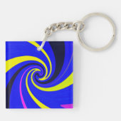 Porte-clés Vortex bleu (Dos)