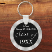 Porte-clés Vos COULEURS et TEXTE Classe bon marché Cadeaux de (Verso)