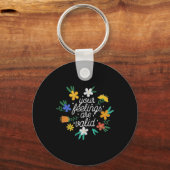 Porte-clés Vos Sentiments Sont Valables Femmes Sensibilisatio (Recto)