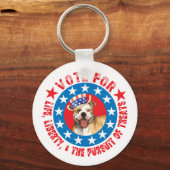 Porte-clés Vote for Pit Bull (Recto)