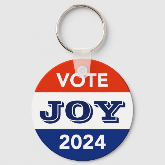 Porte-clés Vote Joy 2024 Harris Walz (Recto)