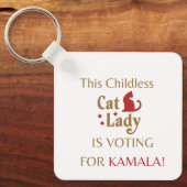 Porte-clés Vote Kamala Porte - clé (Recto)