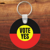 Porte-clés Vote Oui À La Voix Au Parlement (Recto)