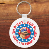 Porte-clés Vote pour GSD (Recto)