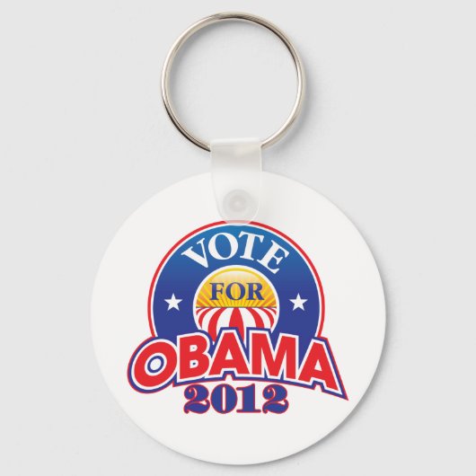 Porte-clés Vote pour Obama 2012 (Recto)