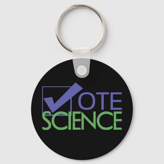 Porte-clés Vote Science (Recto)