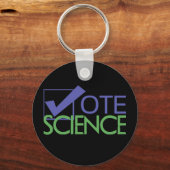 Porte-clés Vote Science (Recto)