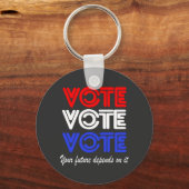 Porte-clés Vote Vote (Recto)