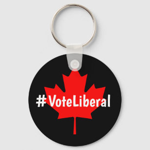 Porte-clés #VoteLibéral Canada Parti Libéral Trending Hashtag