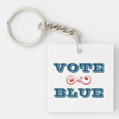 PORTE-CLÉS VOTER LE PORTE - CLÉ BLUE (Devant)